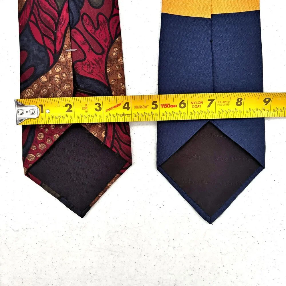 Mens Necktie Lot Preppy Silk Novelty Business Career Formal Workwear Polyester